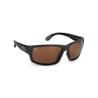 Akiniai Fox Rage Grey Wrap Sunglasses Brown Lense - Hooky.lt