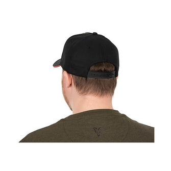 Beisbolo kepuraitė  Fox Collection Baseball Cap Black & Orange - Hooky.lt