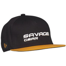 Kepurė Savage Gear Flat Peak 3D Logo Cap One Size Black Ink - Hooky.lt