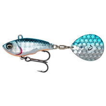 Sukrė Savage Gear Fat Tail Spin 6.5g-12.5g BLUE SILVER - Hooky.lt