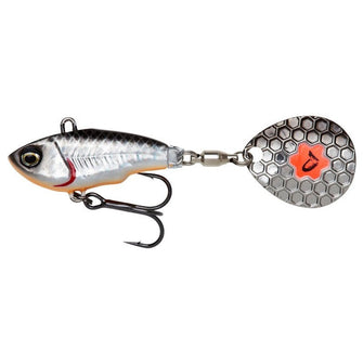 Sukrė Savage Gear Fat Tail Spin 6.5g-12.5g DIRTY SILVER - Hooky.lt