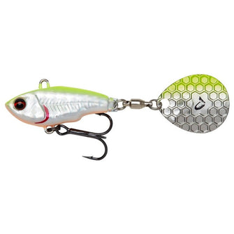 Sukrė Savage Gear Fat Tail Spin 6.5g-12.5g LEMON BACK FLASH - Hooky.lt